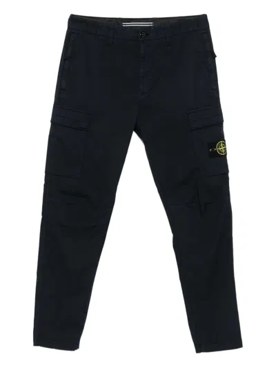 STONE ISLAND STONE ISLAND COTTON CARGO TROUSERS