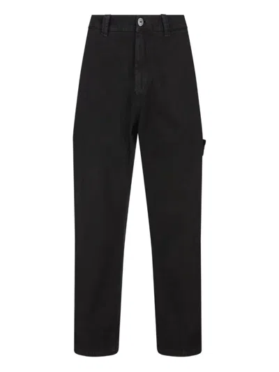 STONE ISLAND STONE ISLAND COTTON CARGO TROUSERS