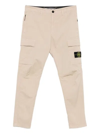 STONE ISLAND STONE ISLAND COTTON CARGO TROUSERS