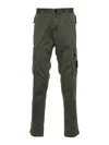 Stone Island Cargohose Mit Kompass-patch In Green