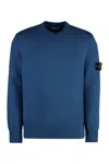 Stone Island Ribbed Cotton Crewneck Sweater