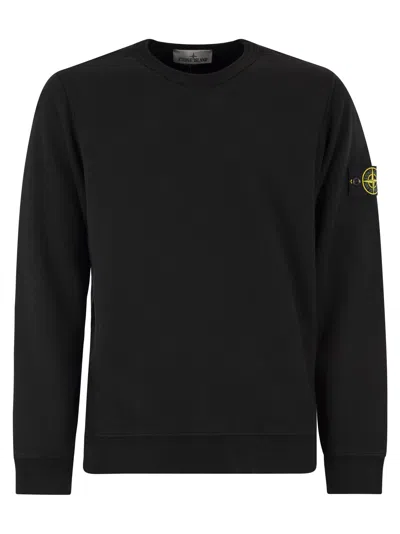 STONE ISLAND STONE ISLAND COTTON CREW NECK SWEATSHIRT 