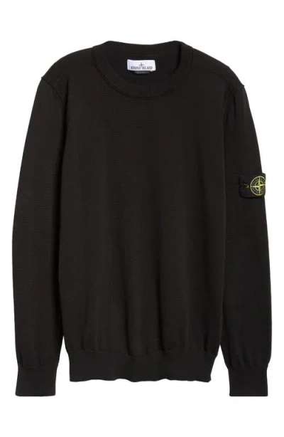 STONE ISLAND STONE ISLAND COTTON CREWNECK SWEATER