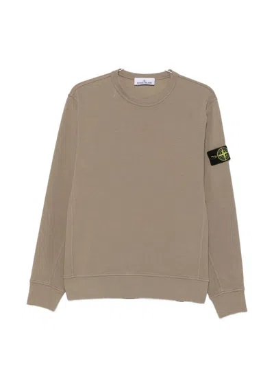 Stone Island Cotton Crewneck Sweatshirt In Multi