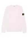 Stone Island Carhartt Wip Black Cotton Standard Crew Neck T-shirt In Pink