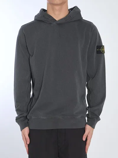 STONE ISLAND STONE ISLAND COTTON HOODIE