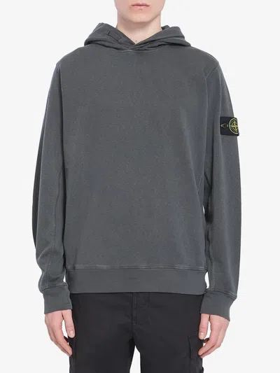 STONE ISLAND COTTON HOODIE