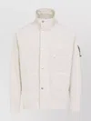 Stone Island Logo Patch High-neck Jacket