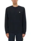 Stone Island Long-sleeved Cotton Jersey T-shirt In Multi