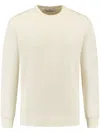 Stone Island Cotton Jumper In Neutrals