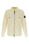 Stone Island Compass-badge Jacket In Yellow