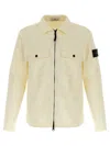 Stone Island Compass-badge Jacket In Yellow
