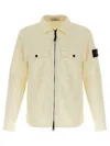 Stone Island Compass-badge Jacket In Yellow