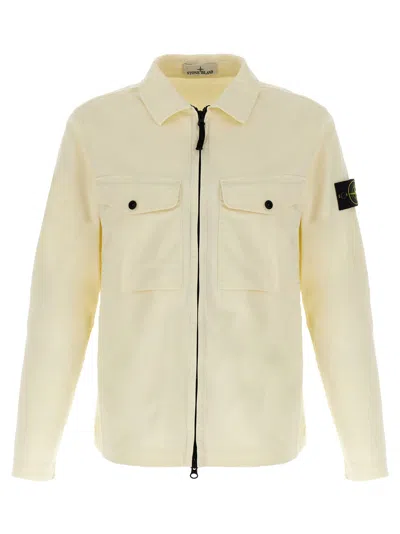 STONE ISLAND COTTON OVERSHIRT