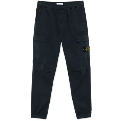 STONE ISLAND COTTON PANTS