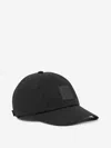 Stone Island Compass-patch Cap In Black
