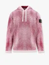 Stone Island Cotton Reversible Sweater With Iconic Logo Patch