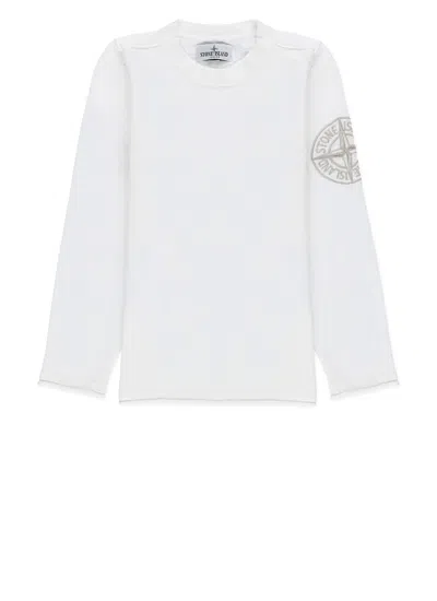 STONE ISLAND COTTON SHIRT WITH LOGO