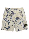Stone Island Cotton Shorts In Neutrals
