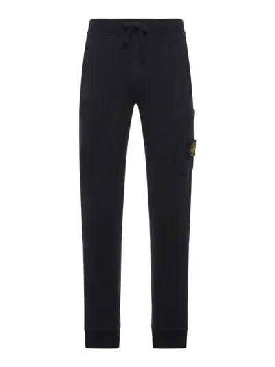 STONE ISLAND COTTON SWEAT JOGGER PANTS