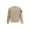 Stone Island Crew Neck Wool Sweater With Reverse Stitch Details Clothing