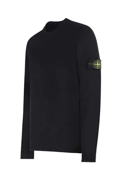 STONE ISLAND COTTON SWEATER