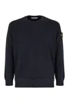 Stone Island Cotton Sweatshirt In Blue
