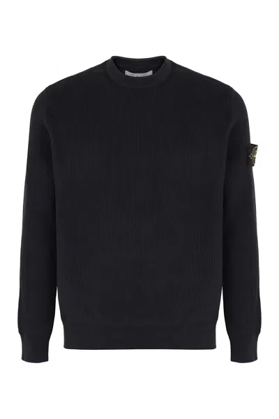 STONE ISLAND COTTON SWEATER