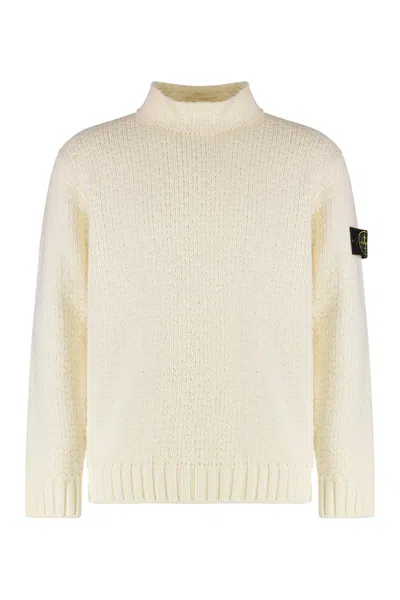 Stone Island 505a2 Winter Cotton In White