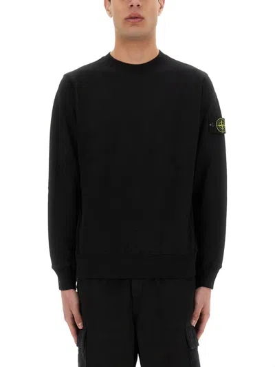 STONE ISLAND COTTON SWEATSHIRT