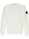 Stone Island Logo Sweatshirt In White