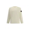 Stone Island Textured Knit Sweater With Crew Neckline