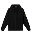 Stone Island Cotton Sweatshirt In Black