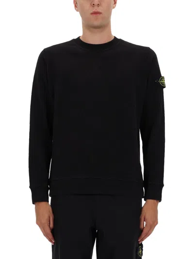 STONE ISLAND COTTON SWEATSHIRT