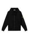 Stone Island Cotton Sweatshirt In Black