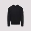 Stone Island Crewneck Sweatshirt Sweatshirts Black In Black