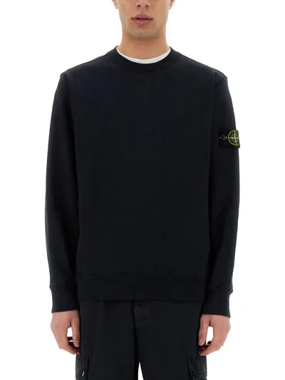 STONE ISLAND COTTON SWEATSHIRT