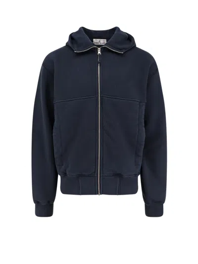 STONE ISLAND COTTON SWEATSHIRT