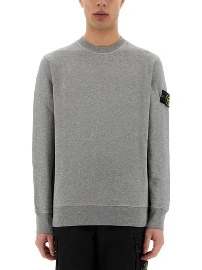 STONE ISLAND COTTON SWEATSHIRT