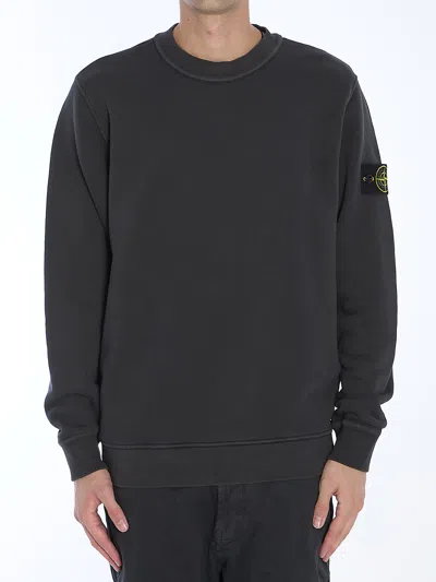 STONE ISLAND COTTON SWEATSHIRT