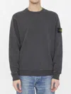 Stone Island Compass-badge Sweater In Gray