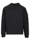 Stone Island Cotton Sweatshirt Sweatshirts Blue In Black