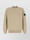 Stone Island Cotton Sweatshirt With Ribbed Cuffs And Hem