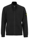 Stone Island Logo Patch Zip-up Bomber Jacket