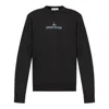 Stone Island Logo-print Cotton Sweatshirt