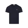 Stone Island Short-sleeved T-shirt With Compass Logo Patch