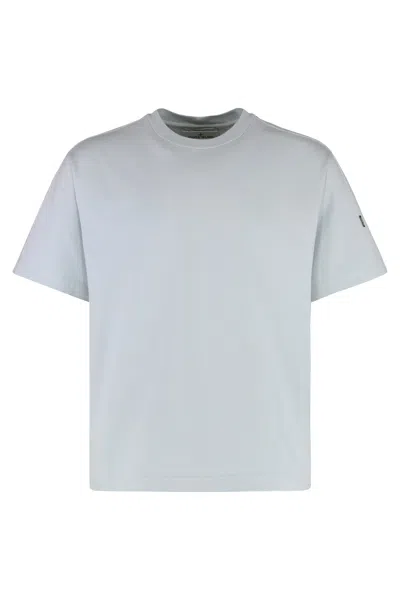 Stone Island Cotton T-shirt In Blue