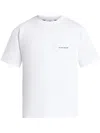 Stone Island Mens White Brand-print Boxy-fit Cotton-jersey T-shirt In Weiss