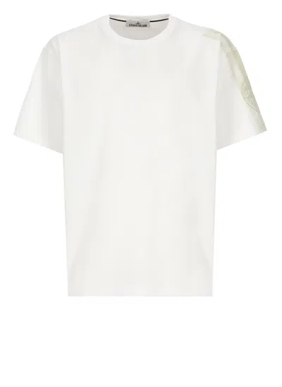 Stone Island Cotton T-shirt In White