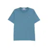 Stone Island Cotton T Shirts In Blue